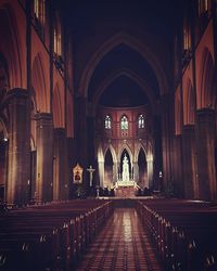 Interior of cathedral