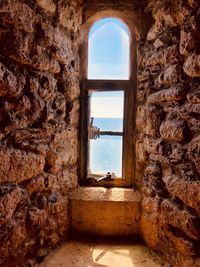 Window in old building