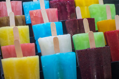 Full frame shot of colorful balls