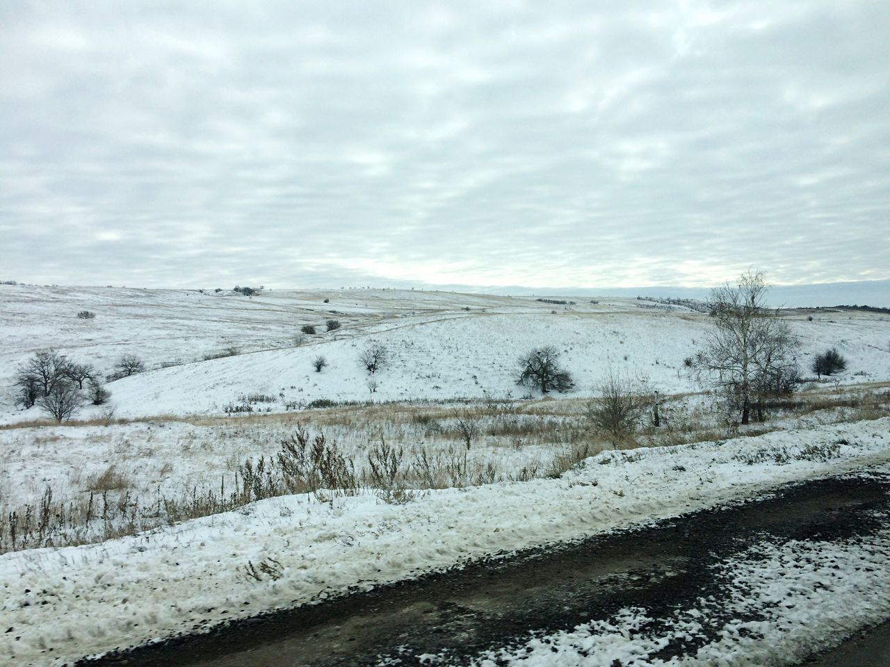 nature, no people, sky, cold temperature, day, tranquility, outdoors, landscape, beauty in nature, winter, cloud - sky, tranquil scene, scenics, snow