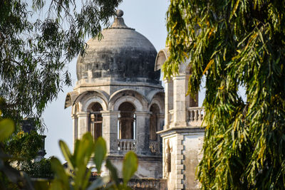 Low angle view of a temple