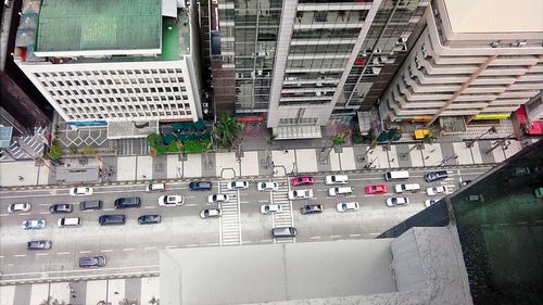 Aerial view of city