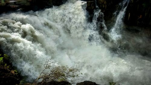 View of waterfall