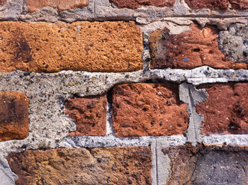 Full frame shot of stone wall