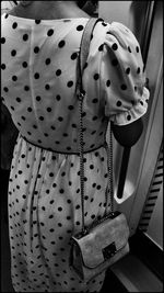 Close-up of shoes hanging in store