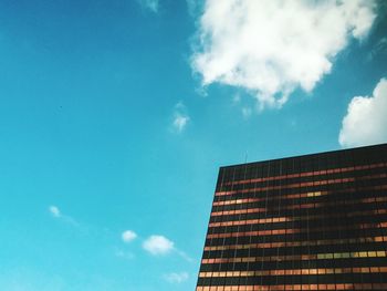 Low angle view of building against sky