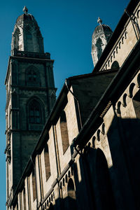 Low angle view of building against sky