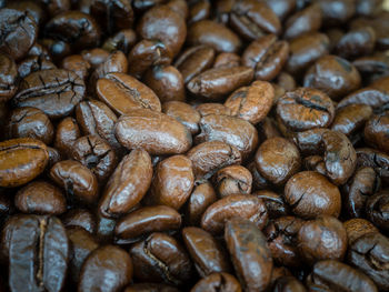 Full frame shot of coffee beans