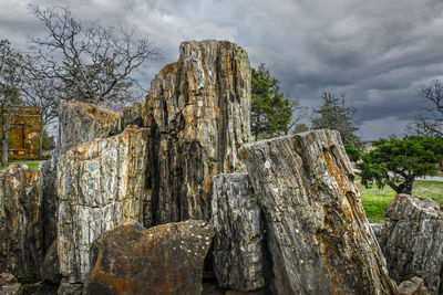 Old ruins against sky