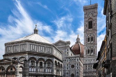 Low angle view of cathedral against sky