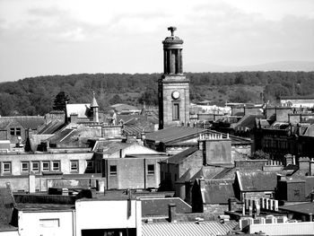 View of buildings in city