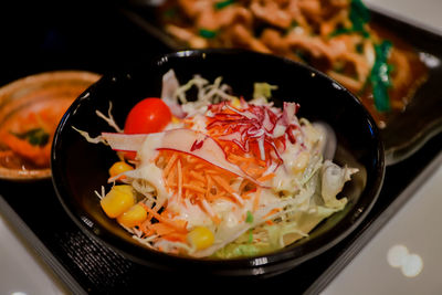 Close-up of food in bowl