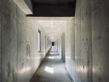 Corridor of tunnel