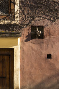 Window of building
