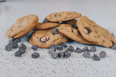 Close-up of cookies