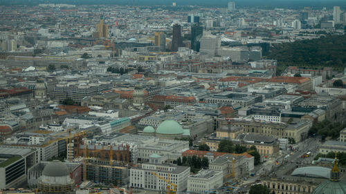 Aerial view of cityscape