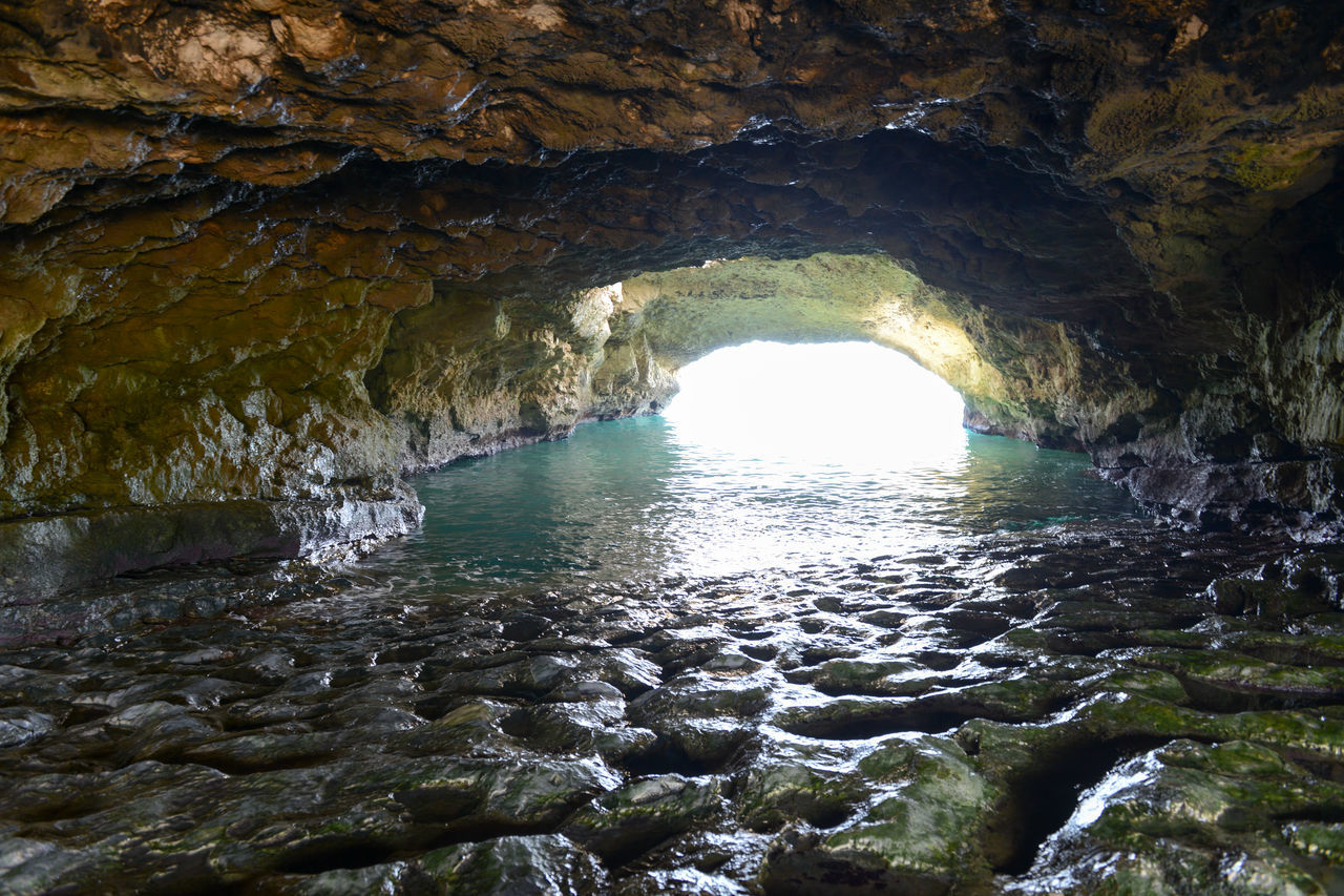 ROCK FORMATION IN SEA