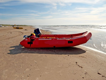 Boat on beach