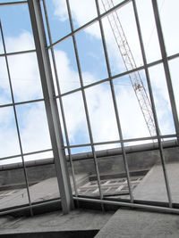 Low angle view of built structure against the sky