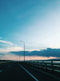 Street against sky