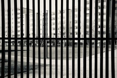 Full frame shot of metal fence