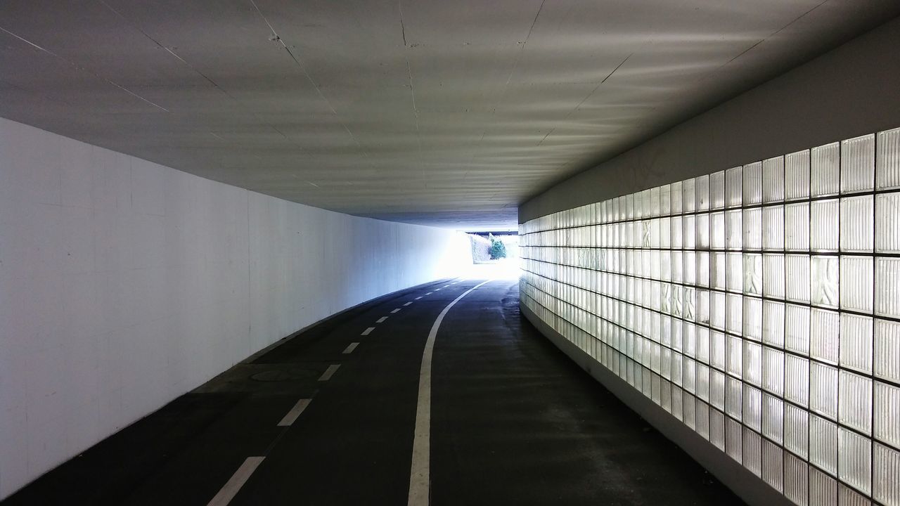 the way forward, indoors, ceiling, diminishing perspective, architecture, built structure, vanishing point, corridor, empty, illuminated, tunnel, lighting equipment, wall - building feature, long, building, absence, narrow, wall, no people, in a row