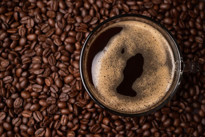 Close-up of coffee beans