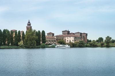 Buildings at waterfront