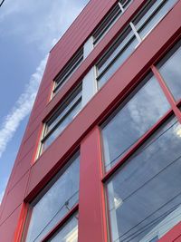 Low angle view of building against sky