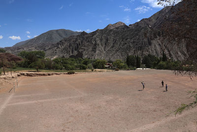 View of a desert