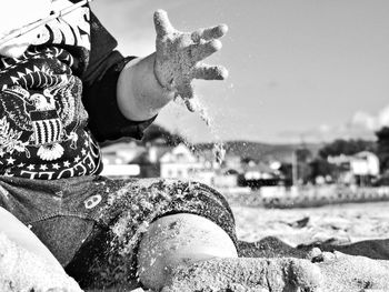 Close-up of water splashing