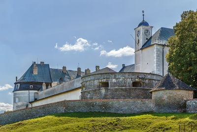 Cerveny kamen castle is a 13th-century castle in southwestern slovakia.