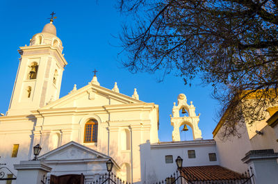 Low angle view of church