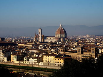 View of city on sunny day 