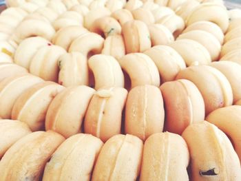 Full frame shot of onions for sale at market stall