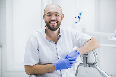 Portrait of a smiling man