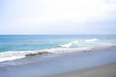 Scenic view of beach