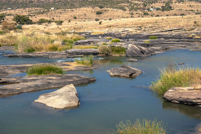 Scenic view of land