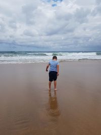 Boy on the beach