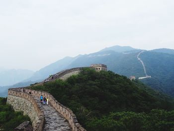 Scenic view of mountains