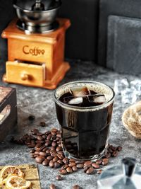 Iced coffee