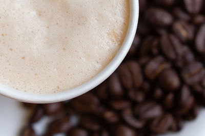 Close-up of coffee cup