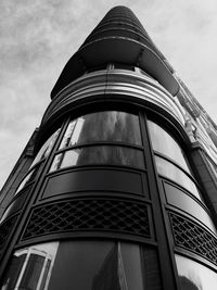 Low angle view of building against sky