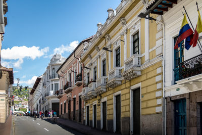 Buildings in city