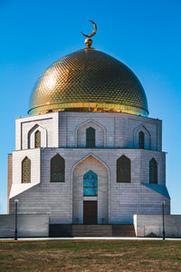 Mosque with a large dome, a bulgarian mosque