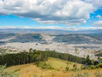 Aerial view of cityscape