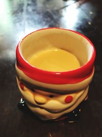 Close-up of tea cup