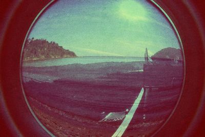 View of landscape against sky