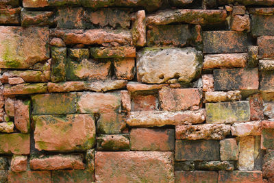 Full frame shot of brick wall