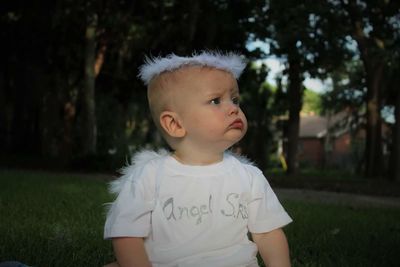 Portrait of boy